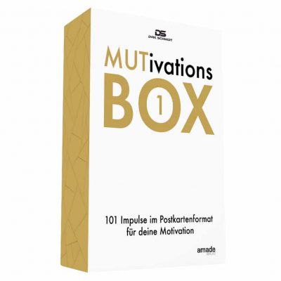 Mutivations-Box 1 - 101 Impulse im Postkartenformat für deine Motivation