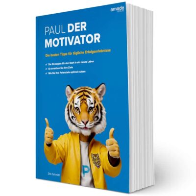 Paul der Motivator - Die besten Tipps für tägliche Erfolgserlebnisse Besiegen Sie Ihren inneren Schweinehund und erreichen Sie Ihre Ziele mit Pauls kraftvollen Strategien. Dieses Buch bietet praktische Tipps und inspirierende Geschichten für mehr Erfolg im Alltag, Beruf und Privatleben. Lassen Sie sich motivieren und nutzen Sie Ihre Potenziale optimal!